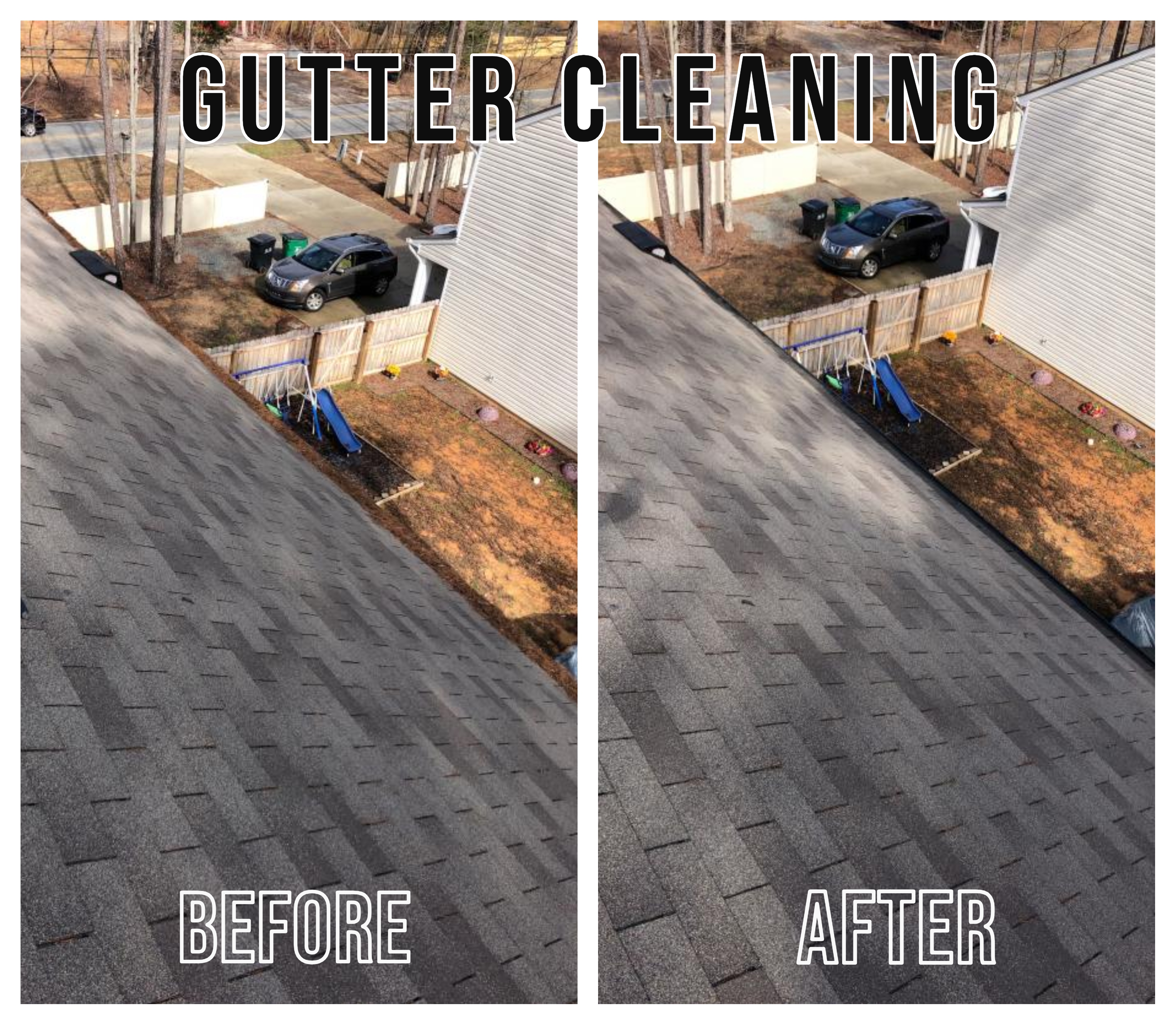 Seamless Gutter Cleaning Services in Charlotte, NC